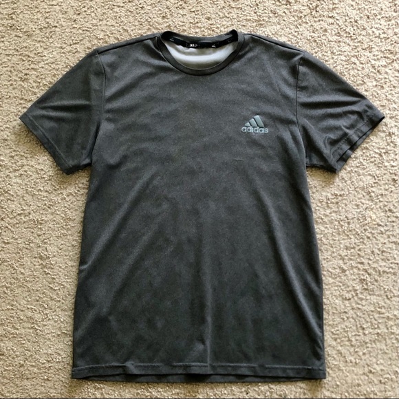 adidas Other - Adidas Gray Climalite Short Sleeve Shirt Small